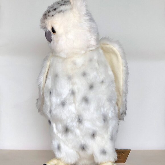 Hansa Handcrafted 16 Inch (41 CM)  Snow Owl Stuffed Animal Brand New w/ Tag - Picture 10 of 14